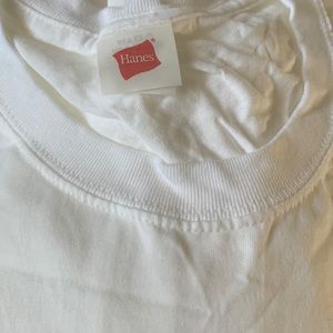 Brand new white t-shirts  men women boys girls